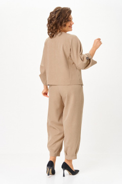 Брюки, жакет Michel chic 1436/1 песочный - фото 3