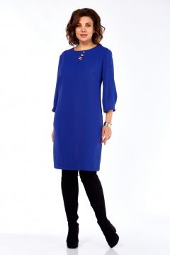 Платье Ольга Стиль С-983 васильковый - фото 1