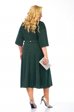 Платье VIA-Mod 675 изумруд - фото 3