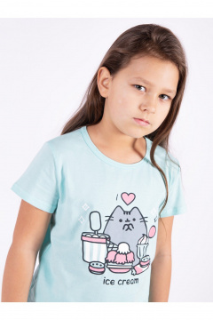 Капри, майка 8 Марта 132590-4С594Д40-98,104 салат - фото 5