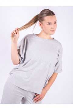 Брюки, футболка 8 Марта 15032-5С5026Д40-170 серый - фото 3