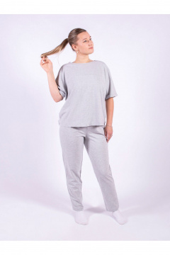 Брюки, футболка 8 Марта 15032-5С5026Д40-170 серый - фото 1