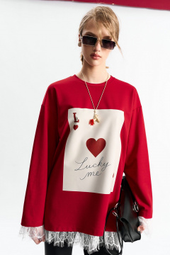 Лонгслив MilMil 1279 красный - фото 1