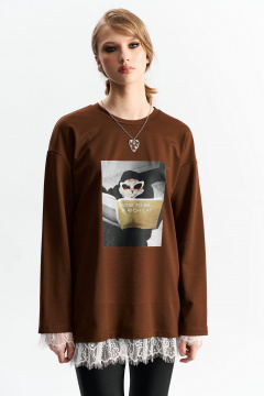 Лонгслив MilMil 1280 корица - фото 5