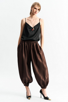 Брюки MilMil 1282 шоколад - фото 1