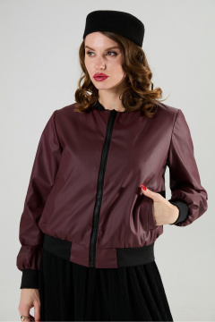 Брюки, джемпер, топ NikVa 1011-1 бордо/чёрный - фото 2