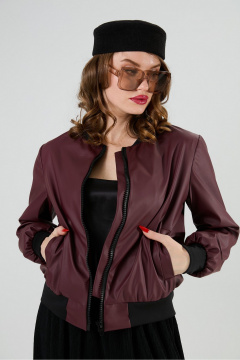 Джемпер NikVa 435-1 бордо - фото 3