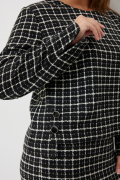Блуза, юбка Elady 4665 черно-белый_клетка - фото 3