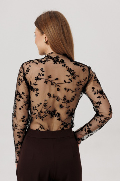 Лонгслив Amberа Style 1136 черный - фото 2