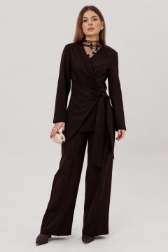 Брюки, жакет Amberа Style 2150 шоколад - фото 5