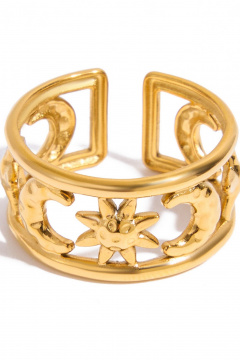 Кольцо Jewelry of Dreams BK0026 золото - фото 1