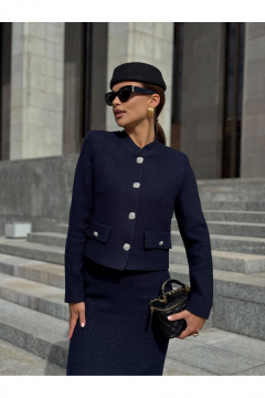 Жакет KORTNI 23Р7 синий - фото 2