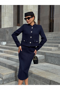 Жакет, юбка KORTNI 23Р7/2U23dl синий - фото 1