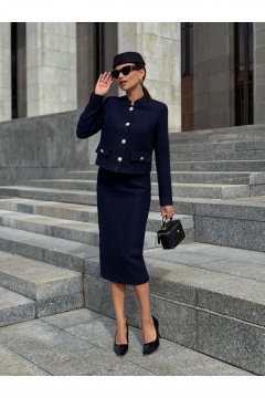 Юбка KORTNI 2U23dl синий - фото 2