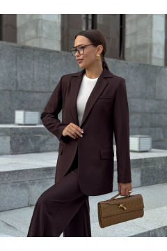 Жакет KORTNI 11Р40 коричневый - фото 5