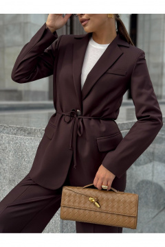 Брюки, жакет KORTNI 11Р40/19BR12 коричневый - фото 3