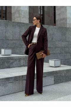 Брюки, жакет KORTNI 11Р40/19BR12 коричневый - фото 2