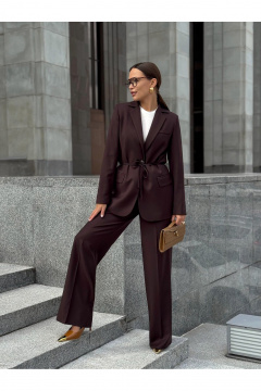 Брюки, жакет KORTNI 11Р40/19BR12 коричневый - фото 1