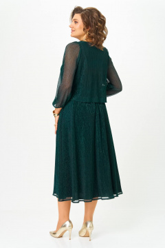Платье Slaviaelit 562 зеленое - фото 5