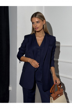 Жакет KORTNI 11Р31 синий - фото 4