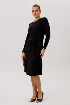 Платье с драпировкой и блестящим напылением женственное Fantazia Mod 4992 - фото 4