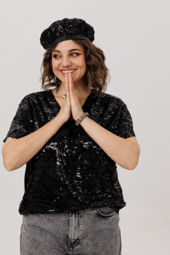 Блуза Anelli 1522.1 бурлеск - фото 3