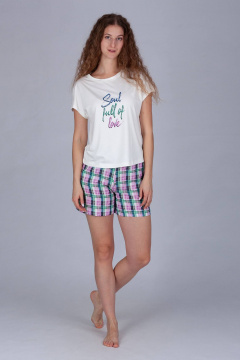 Майка, шорты Belarusachka С2004188 гиацинт - фото 4