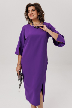 Платье Anelli 1786 фиалковый_ангел - фото 5