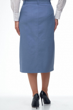 Юбка Takka Plus 25-259 голубой - фото 5