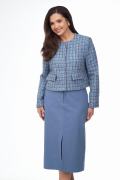 Жакет Takka Plus 25-260 голубой - фото 4