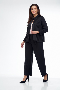 Блуза Takka Plus 25-261 черный - фото 2