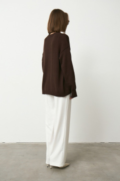 Брюки Luitui R2055 молочный - фото 3