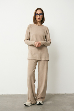 Брюки, джемпер Luitui R4061 бежевый - фото 5