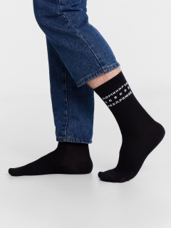 Носки Mark Formelle 017K-3031/24017K-1 черный_рис.3031 - фото 1