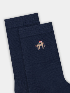 Носки Mark Formelle 017K-3423/25017K-1 т.синий_рис.3423 - фото 5