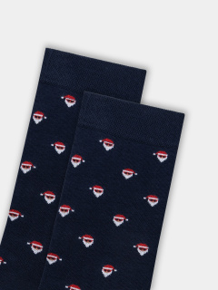 Носки Mark Formelle 017K-3424/25017K т.синий_рис.3424 - фото 5