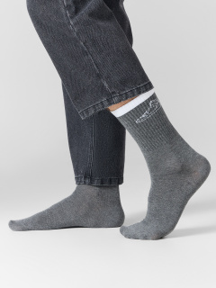 Носки Mark Formelle 107K-2910/24107K-1 т.серый_меланж_рис.2910 - фото 1