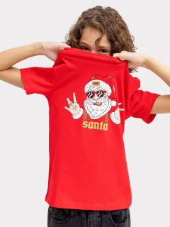 Футболка Mark Formelle 113379/24-26589П-0 красный_печать1_3_сл_на_пол_ТП - фото 2