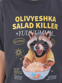 Футболка Mark Formelle 113433/25-38247П-0 графит_печать3_3_сл_на_пол - фото 5