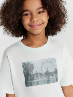 Футболка Mark Formelle 117843/24-27897П-0 светлая_мята_печать1_3_сл_на_пол - фото 5