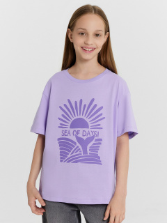 Футболка Mark Formelle 117915/24-26207П-0 лаванда_печать1_3_сл_на_пол - фото 2