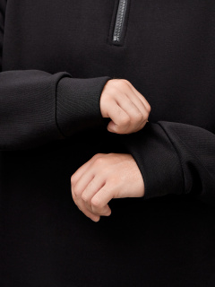 Свитшот Mark Formelle 121870/1/24-4391Ц-7П черный - фото 4