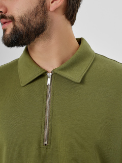 Свитшот Mark Formelle 121954/25-5046Ц-2 св.оливковый - фото 4