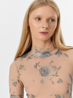 Джемпер Mark Formelle 122845/25-ОБР34945П-10 розы_на_марципане_010.2_Сублимация_полотна - фото 5