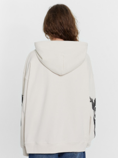 Худи Mark Formelle 122981/24-30073П-7 белый_песок_печать_2_сл_на_пол_2_сл_ПР_рукав_2_сл_Л - фото 4