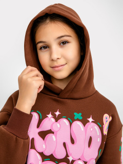 Худи Mark Formelle 127882/22/24069П-7П капучино_печать_2_сл_на_пол_2_сл_на_ЛВ_рукаве - фото 4