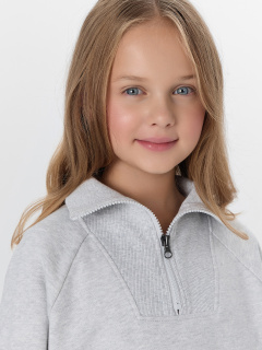 Свитшот Mark Formelle 127970/25-34928Ц-7 серый_меланж_4306_А - фото 5