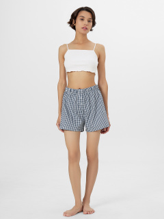 Шорты Mark Formelle 132367/25-39411П-9 синяя_клетка_виши - фото 3