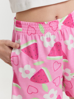 Шорты Mark Formelle 137726/24-27906Ц-0 фрукты_на_розовом_саше - фото 5