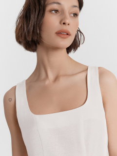 Сарафан Mark Formelle 152488/24-31994Ц-9 белый - фото 5